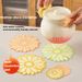 Simple PVC Coaster Insulation Pad, Soft Rubber Dining Table Insulation Pad, Heat-resistant And Heat-resistant Pot Mat, Bowl Mat_maomaolike.com
