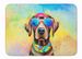 Chocolate Labrador Hippie Dawg Memory Foam Kitchen Mat Machine Washable Anti-Fatigue Mat Cushion Comfort Bath Mat Or Kitchen Rug_maomaolike.com