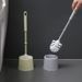 Household Bathroom Essentials Plastic Decontamination Long Handle Toilet Cleaning Brush_maomaolike.com
