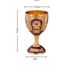 Vintage European Style Metal One Or Two Wine Glasses, High Footed Cups, Household Alloy Wedding Toasting Cups_maomaolike.com