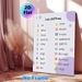 French Numbers Themed Painting Poster, Colorful French 1-20 Numerals Display Poster, Practical For Learning French Numbers, Ideal For Study Areas And_maomaolike.com