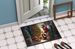 Miniature Pinscher And Santa Claus Doormat Front Door Mat Indoor Outdoor Rugs For Entryway, Non Slip Washable Low Pile, 24H X 36W_maomaolike.com