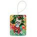 Chinese Crested Christmas Porcelain Ornament Christmas Tree Hanging Decorations For Home Christmas Holiday, Rectangle, Gift, Multicolor_maomaolike.com