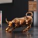 Wall Street Bull Wealth-Attracting Resin Craft Entrance Living Room Office Bar Counter Top Wealth-Giving Ornament_maomaolike.com