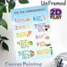 Ten Commandments Painting Poster, Colorful Cartoon-style Illustrated Ten Commandments Poster, Provides Clear Moral Guidance, Ideal For Church And Home_maomaolike.com