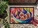 Colorful Figs Doormat Front Door Mat Indoor Outdoor Rugs For Entryway, Non Slip Washable Low Pile, 24H X 36W_maomaolike.com