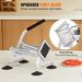 VEVOR Commercial Vegetable Slicer, 3/8 Inch Fruit Slicer, Stainless Steel And Aluminum Alloy Vegetable Cutter Slicer Machine, Manual Slicer With Non-slip Feet, For Radishes, Onions, Potatoes, Lemons_maomaolike.com