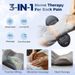 3-in-1 Massager Heat Vibration For Pain Relief Herniated Disc Stretch Support Traction Lower Back Massage Pillow_maomaolike.com