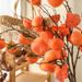 Factory Direct Sale Artificial Fruit Branch Fake Persimmon Flower Arrangement Hotel Homestay Living Room Window Display_maomaolike.com