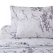 Gray Marble Four Piece Bed Cover Queen King Flat Fitted Sheet With Pillowcase_maomaolike.com