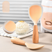 Sumeguan Silicone Non-Stick Scoop Spoon Household Rice Cooker Food Grade Standable_maomaolike.com