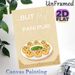 Pani Puri Themed Painting Poster, Retro-style Illustrated Indian Snack Poster, Warm Food-inspired Decor Ideal For Kitchen And Dining Area_maomaolike.com