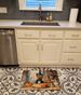Cairn Terrier Fall Kitchen Pumpkins Memory Foam Kitchen Mat Machine Washable Anti-Fatigue Mat Cushion Comfort Bath Mat Or Kitchen Rug_maomaolike.com