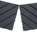 Plastic Interlocking Deck Tiles,44 Pack Patio Deck Tiles,12"x12" Square Waterproof Outdoor All Weather Use, Patio Decking Tiles For Poolside Balcony Backyard, Grey_maomaolike.com