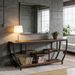 Industrial Console Table, Entryway Sofa Table With Shelves_maomaolike.com