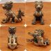 Large Antique Dragon Nine Sons Accessories Chishi Tou Tuo Ornaments Decorative Handheld Brass Crafts_maomaolike.com