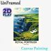 Royal Portrush Golf Club Painting Poster, Vibrant Retro Coastal Golf Course Scene Poster, Scenic Golf Landscape Decor, Ideal For Home, Golf_maomaolike.com