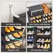 5 Tiers 20 Pairs Heavy Duty Shoe Storage And Organizer, Hard Plastic Stackable Shoe Box, Shoe Cabinet Storage For Entryway, Large Shoe Storage Bins, Folding Shoe Rack With Magnetic Door_maomaolike.com