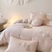 1 Australian Patchwork Embroidered Bedding Four-Piece Set Seasons Pure Duvet Cover Bed Sheet Girly Heart Naked Sleep All Cotton_maomaolike.com