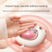 2024 New Cat Paw Artifact 2-in-1 Women's Rechargeable Model Student Winter Children Portable Mini USB Hand Warmer Egg_maomaolike.com