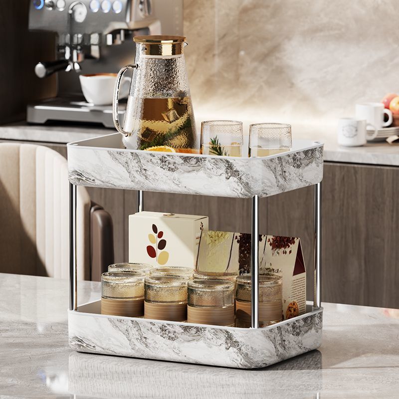 Dining Tea Table Spice Ornament Desktop Water Cup Bar Counter High-end Kitchen Storage Rack_maomaolike.com