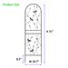 2 Pack Metal Garden Trellis 71" X 19.7" Rustproof Trellis For Climbing Plants Outdoor Flower Support Dragonfly Deco Black_maomaolike.com