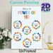 Growth Mindset Painting Poster, Pastel Watercolor Motivational Affirmation Poster, Fosters Positive Mindset, Suitable For Office, Home Study Space_maomaolike.com