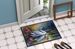 Swan Doormat Front Door Mat Indoor Outdoor Rugs For Entryway, Non Slip Washable Low Pile, 24H X 36W_maomaolike.com