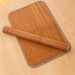 Bamboo Fiber Pillow Mat|Double Summer Breathable Cooling Sleeping Pad|Pastoral Style Brushed Design_maomaolike.com