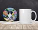 Japanese Chin Spring Path Large Sandstone Coasters Pack Of 4 Absorbent Round Coasters Decor Gifts For Men Or Women, 4 In, Multicolor_maomaolike.com