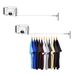 SOGA 2X 160mm Wall-Mounted Clothes Line Dry Rack Hanger White_maomaolike.com