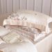 1 French Style High-End Retro Summer Tencel Floral Four-Piece Set Cool Quilt Cover Bed Sheet Naked Sleep Silky Bedding_maomaolike.com