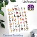 Farm Themed Painting Poster, Cute Cartoon Farm Elements Poster, Informative Design For Learning Farm-related Items, Ideal For Home, Study Area_maomaolike.com