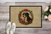 Appenzeller Sennenhund Christmas Flowers Doormat Front Door Mat Indoor Outdoor Rugs For Entryway, Non Slip Washable Low Pile, 24H X 36W_maomaolike.com