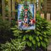 Bluetick Coonhound Christmas Reindeer Garden Flag Mailbox Flag Decorative Yard Flag Banner Outside Patio Artwork Yard Flower Beds, Garden Size, Multicolor_maomaolike.com