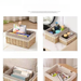 Handwoven Desktop Snack Miscellaneous Organizer Basket Pastoral With Lid Storage Box Rattan Japanese Style Grid_maomaolike.com
