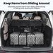 Trunk Cargo Net For Toyota Sienna 2021-2024 2025 Accessories Envelope Style Mesh Trunk Net Organizer And Storage Stretchable Adjustable Elastic Nylon Rear Cargo Netting With Hooks_maomaolike.com