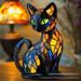 New Dog Series Resin Ornaments LED Night Light Art Animal Statue Creative Home Desktop Decoration_maomaolike.com