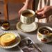 Vintage Coarse Pottery Set, Light Luxury High-End Feel, Niche Design Style Ceramic Coffee Cup And Saucer_maomaolike.com