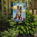 Australian Shepherd Happy Birthday Garden Flag Mailbox Flag Decorative Yard Flag Banner Outside Patio Artwork Yard Flower Beds, Garden Size, Multicolor_maomaolike.com