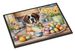 Decorating Easter Saint Bernard Doormat Front Door Mat Indoor Outdoor Rugs For Entryway, Non Slip Washable Low Pile, 24H X 36W_maomaolike.com