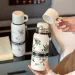 Portable Stainless Steel Gardenia Thermos Cup With Tea Drain Large-capacity Sport Kettle Making Tea,Great For Outdoor_maomaolike.com