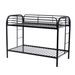 Twin Over Twin Bunk Bed With Ladders_maomaolike.com
