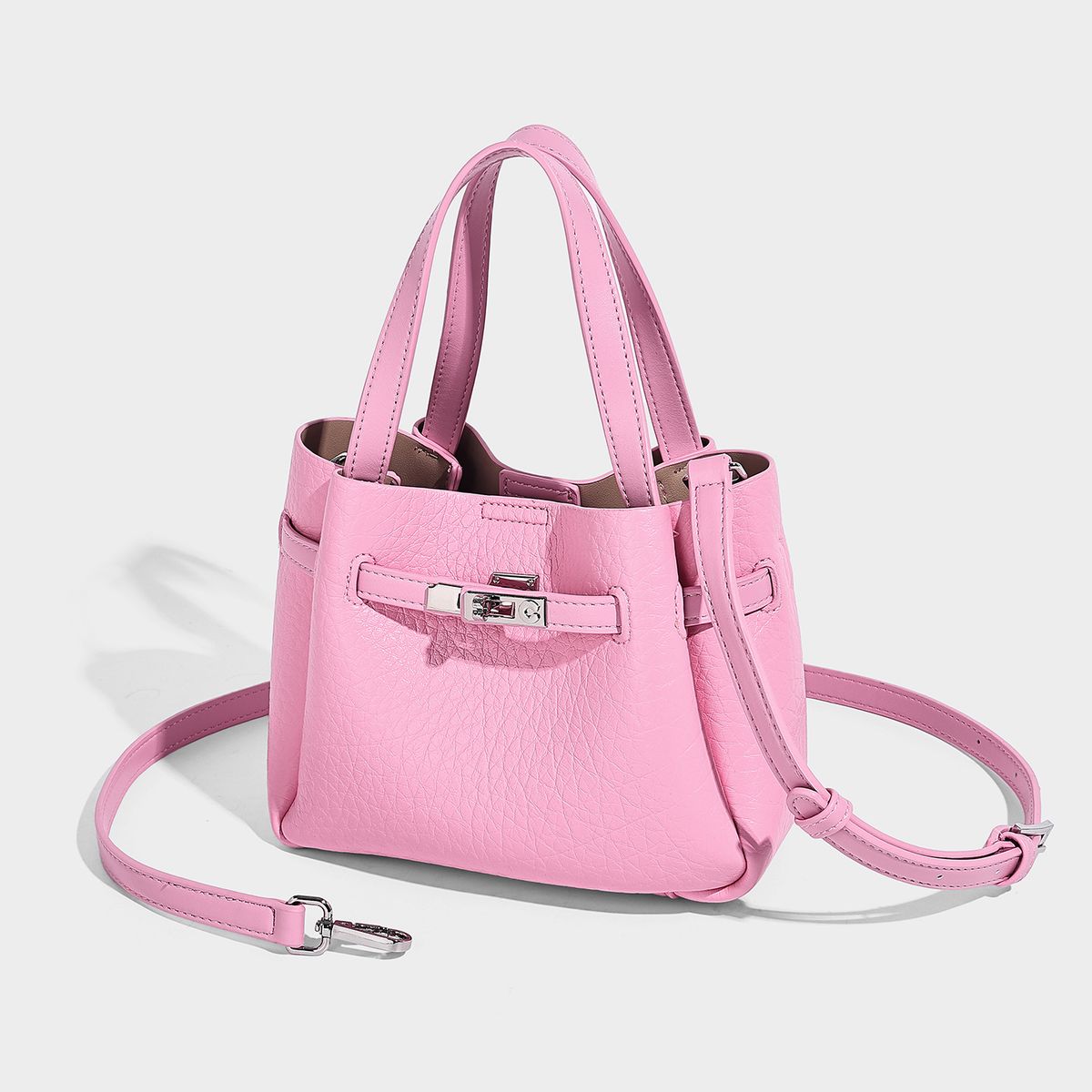 Casual And Stylish Daily Use Basket For Women, 2026 Spring New Fashion Versatile Shoulder Crossbody Bag, Hand-held Bucket Bag_maomaolike.com