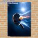 Table Tennis Themed Painting Poster, Dynamic Light-trailed Table Tennis Racket & Ball Poster, Energetic Sports-inspired Decor Ideal For Game Room_maomaolike.com