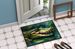 Alligator Doormat Front Door Mat Indoor Outdoor Rugs For Entryway, Non Slip Washable Low Pile, 24H X 36W_maomaolike.com