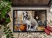 Boxer Fall Kitchen Pumpkins Doormat Front Door Mat Indoor Outdoor Rugs For Entryway, Non Slip Washable Low Pile, 24H X 36W_maomaolike.com