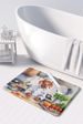 Vizsla The Chef Memory Foam Kitchen Mat Machine Washable Anti-Fatigue Mat Cushion Comfort Bath Mat Or Kitchen Rug_maomaolike.com