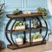 Console Table, 3-Tier Sofa Entryway Table With Storage Shelves_maomaolike.com