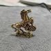 Brass Zodiac Horse Prosperous Instant Wealth Home Decor Small Ornament Tea Pet Decoration Handmade Gift_maomaolike.com